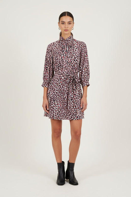 Robe Courte Multicolore - Taille XS/34