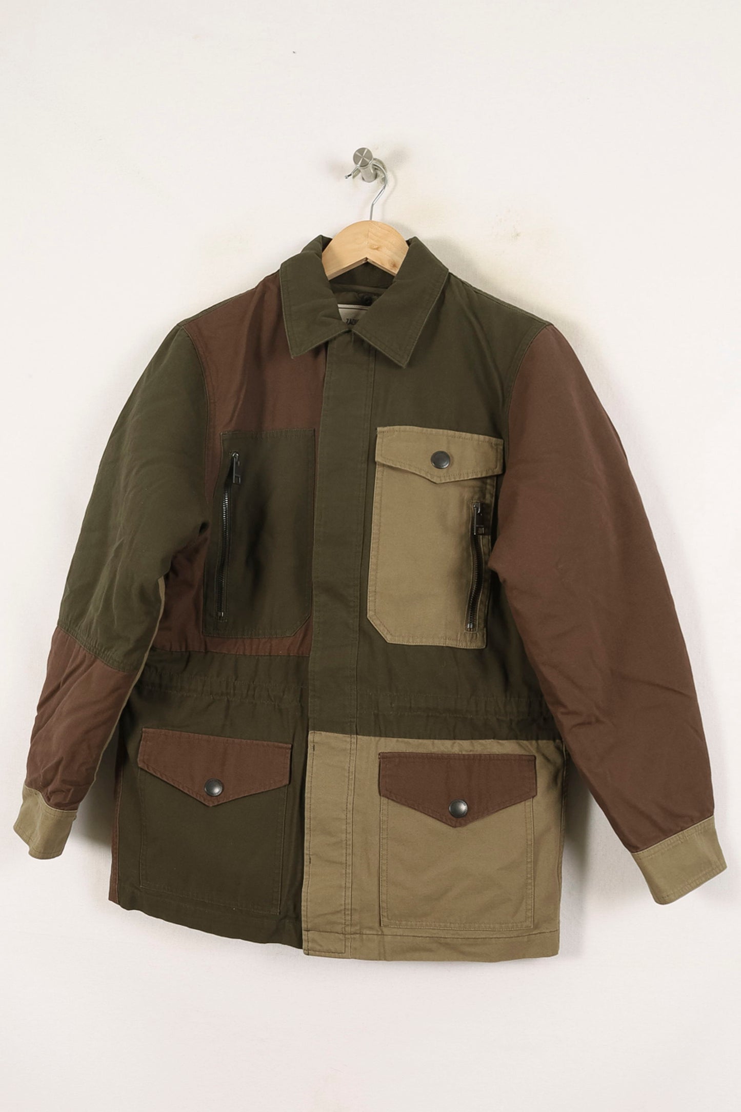 Veste Kaki et Marron - Taille S/36