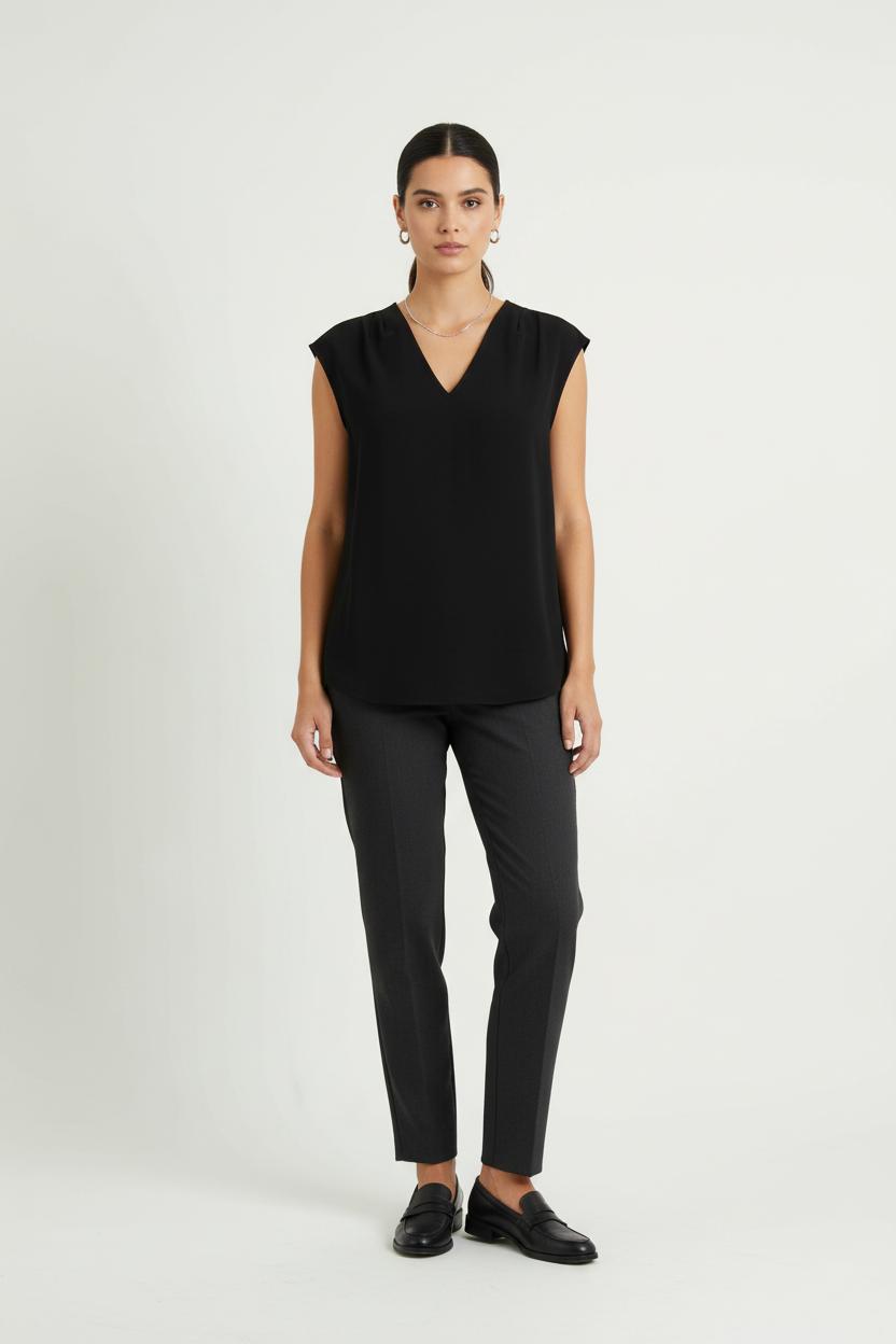 Blouse Noire - Taille S/36