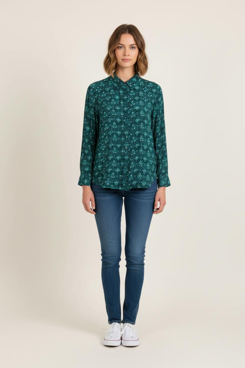 Blouse Verte - Taille XXL/44
