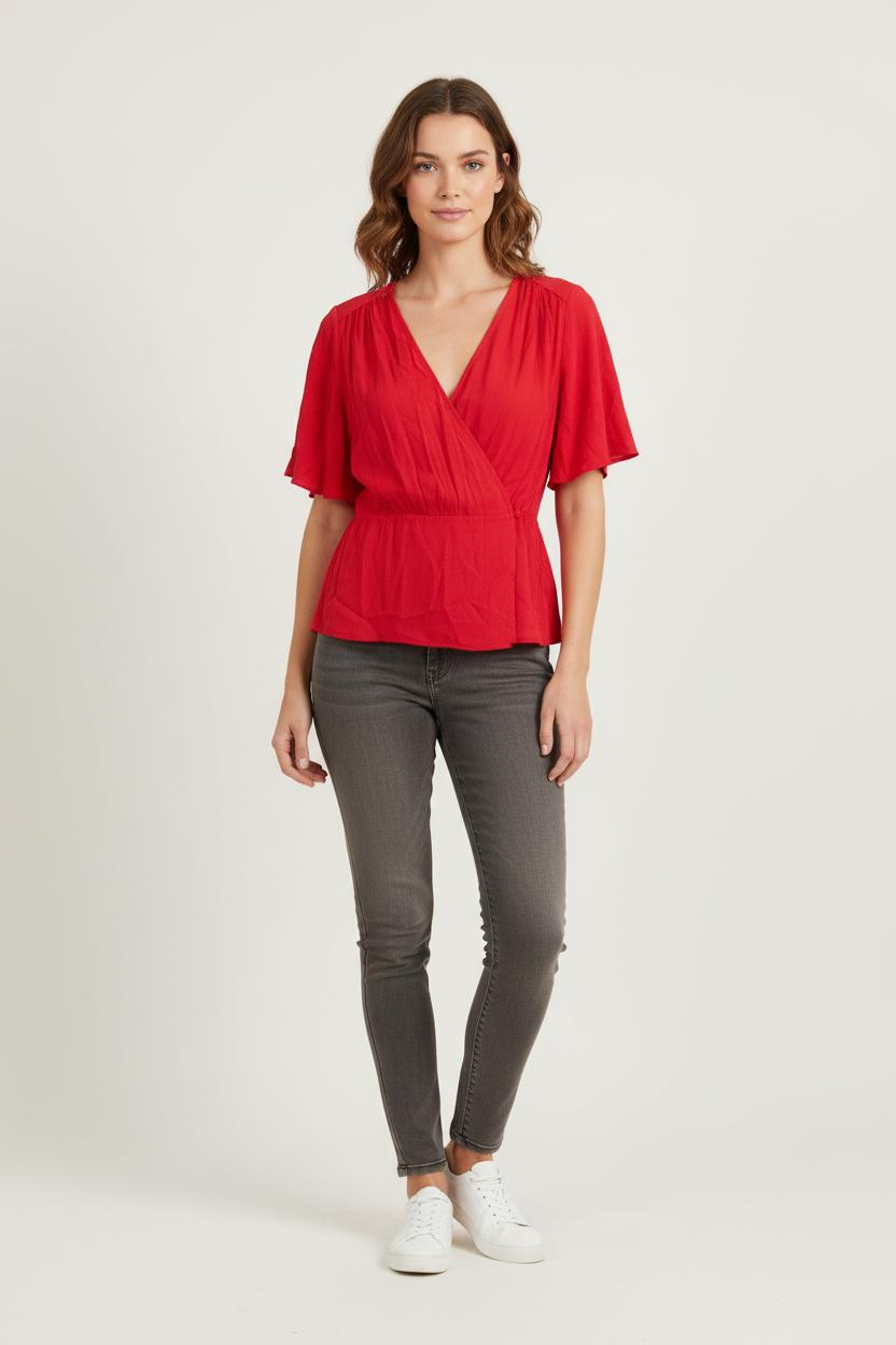 Blouse Rouge - Taille S/36