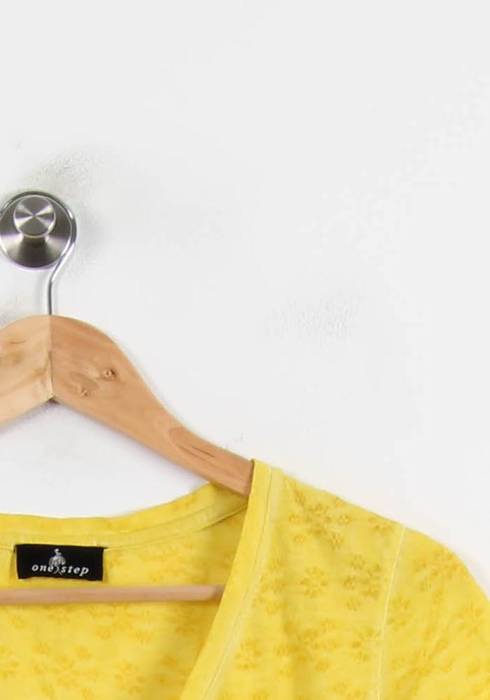 Tee-shirt Jaune - Taille XS/34