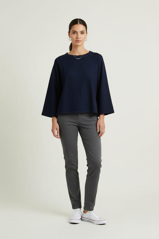 Sweatshirt Bleu - Taille S/36