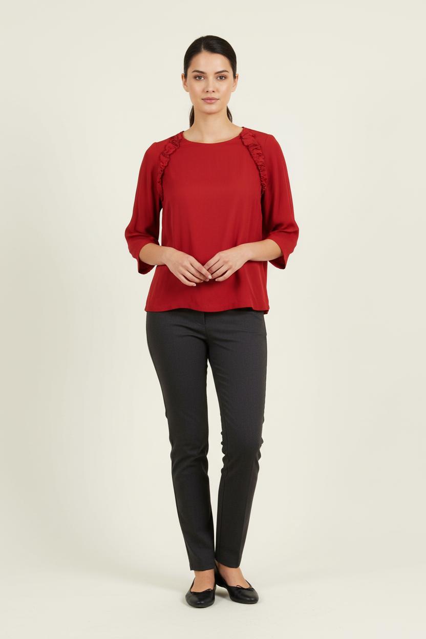 Blouse Rouge - Taille S/36