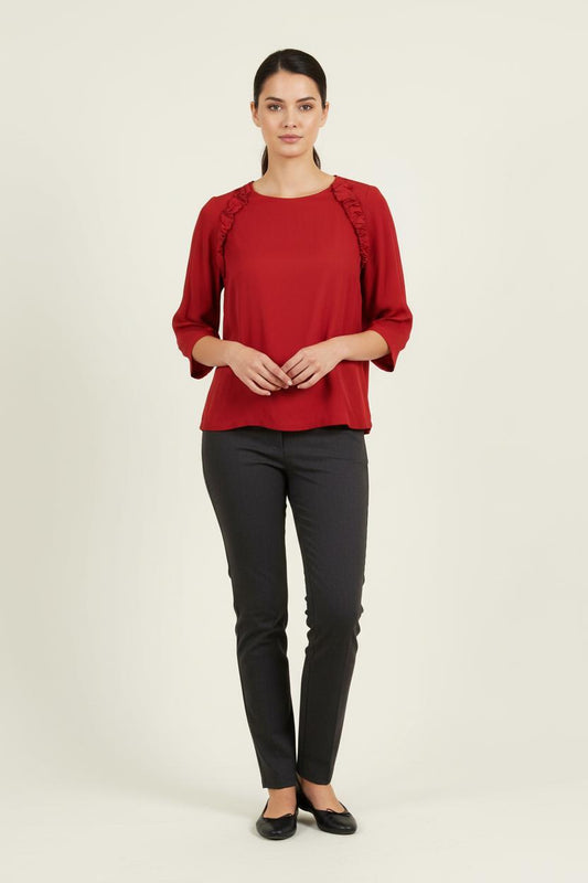 Blouse Rouge - Taille S/36