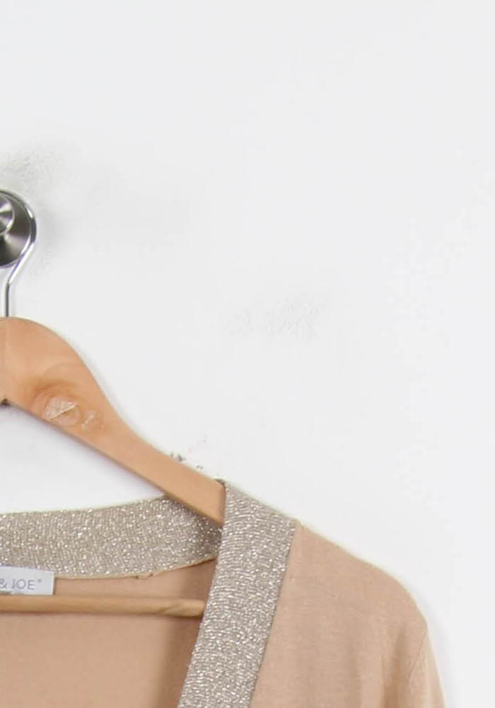 Cardigan beige et gris - Taille L/40