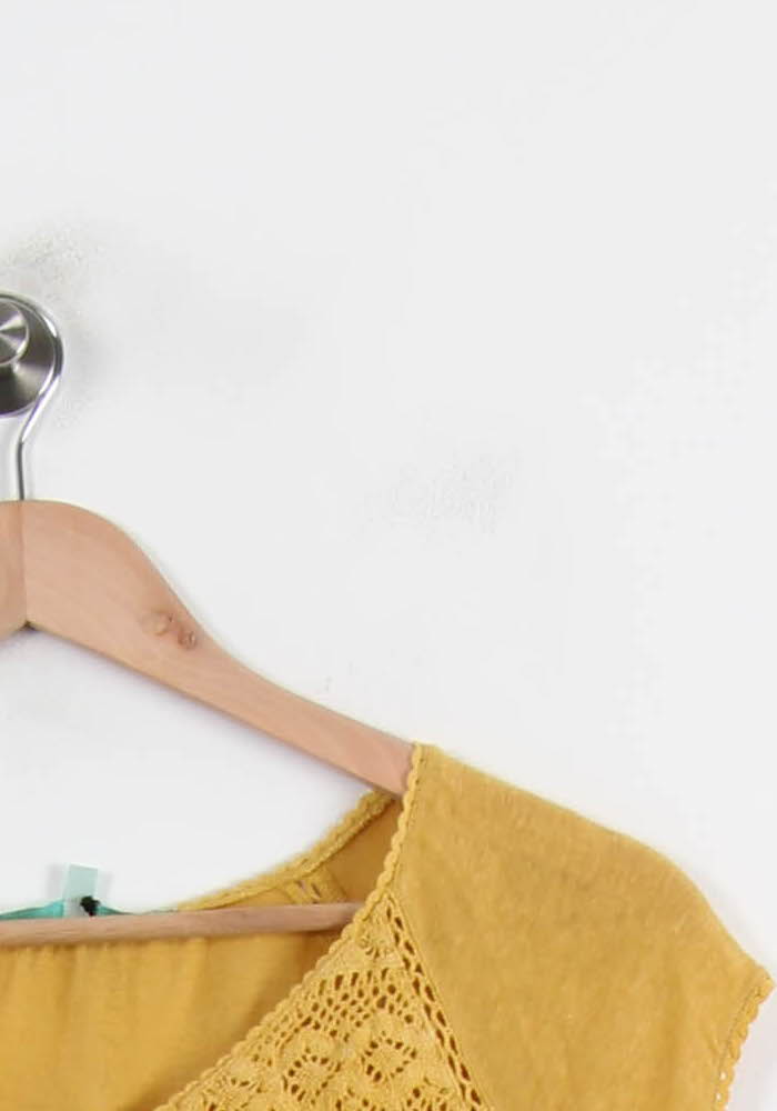 Top Jaune - Taille S/36