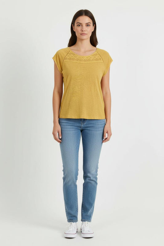 Haut Jaune - Taille S/36