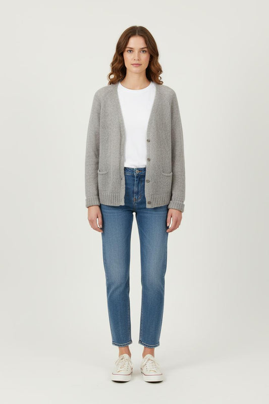 Cardigan Gris - Taille M/38