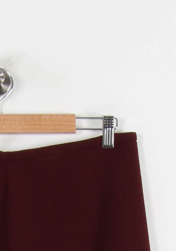 Jupe Évasée Bordeaux - Taille L/40