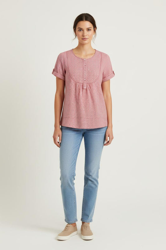 Blouse Rose - Taille S/36