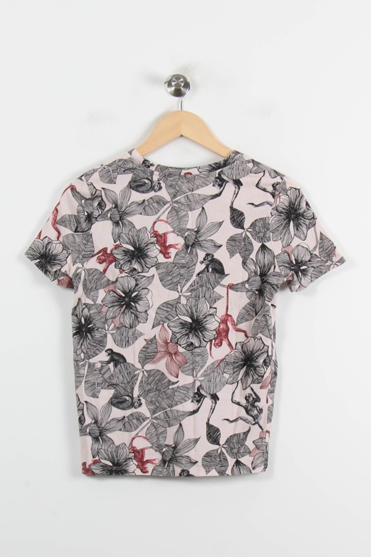 Tee-shirt Rose et Noir - Taille S/36