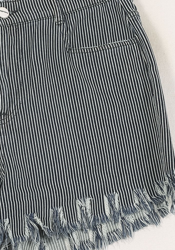 Short Rayé Noir et Blanc - Taille M/38