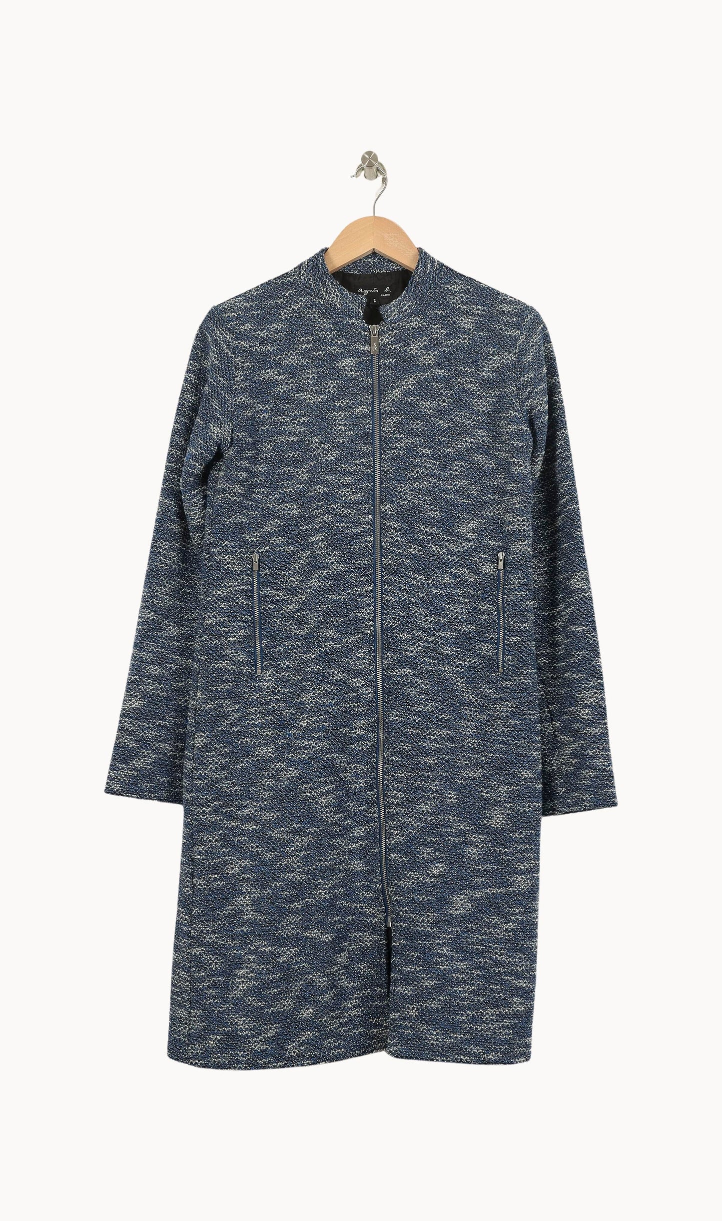 Manteau Bleu et Gris - Taille M/38