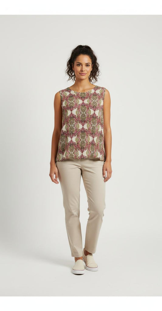 Blouse Multicolore - Taille XXXL/46