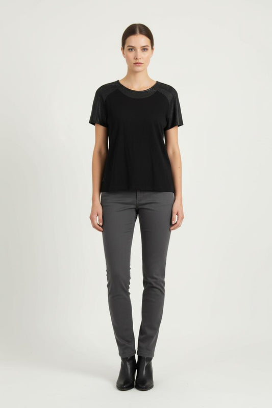 Tee-shirt Noir - Taille S/36