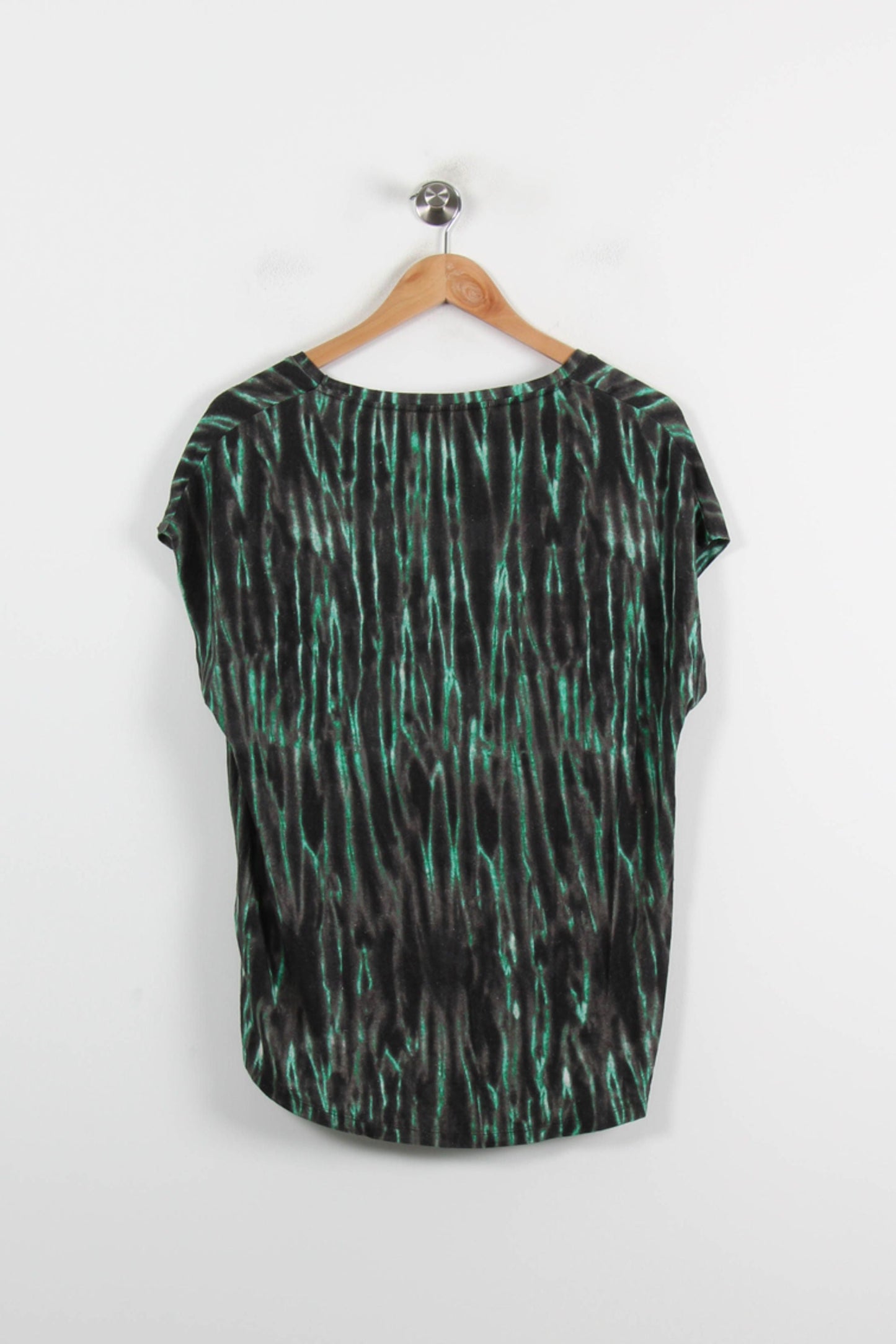 Tee-shirt Noir et Vert - Taille S/36