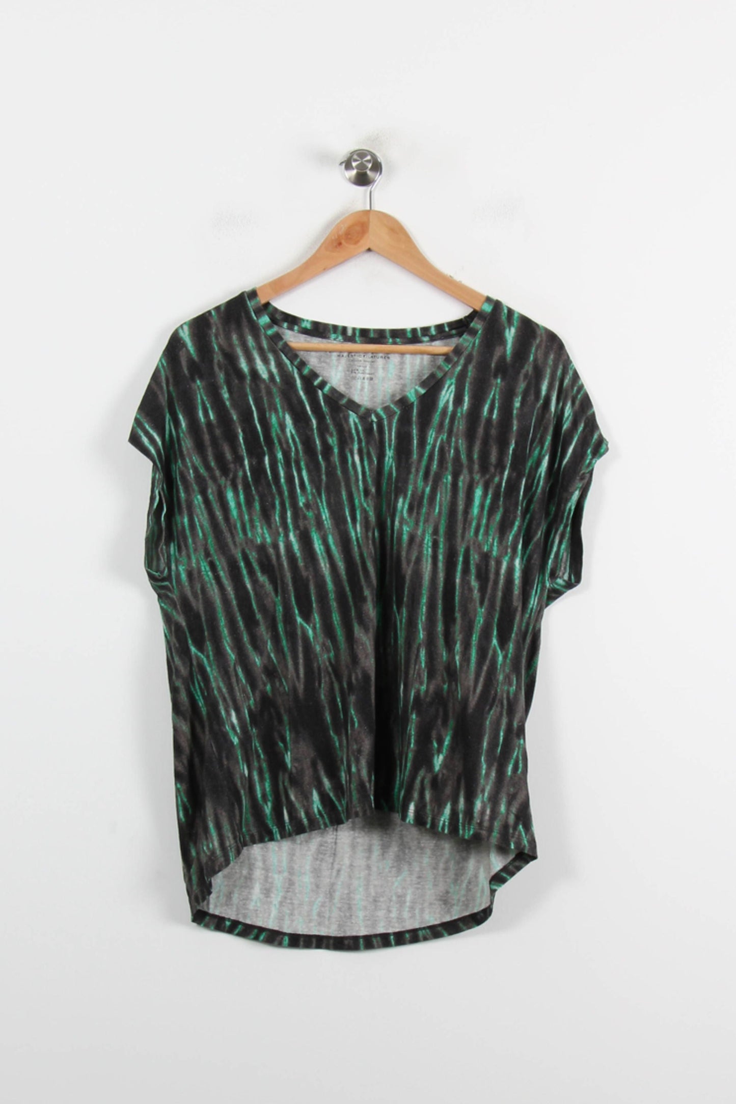 Tee-shirt Noir et Vert - Taille S/36
