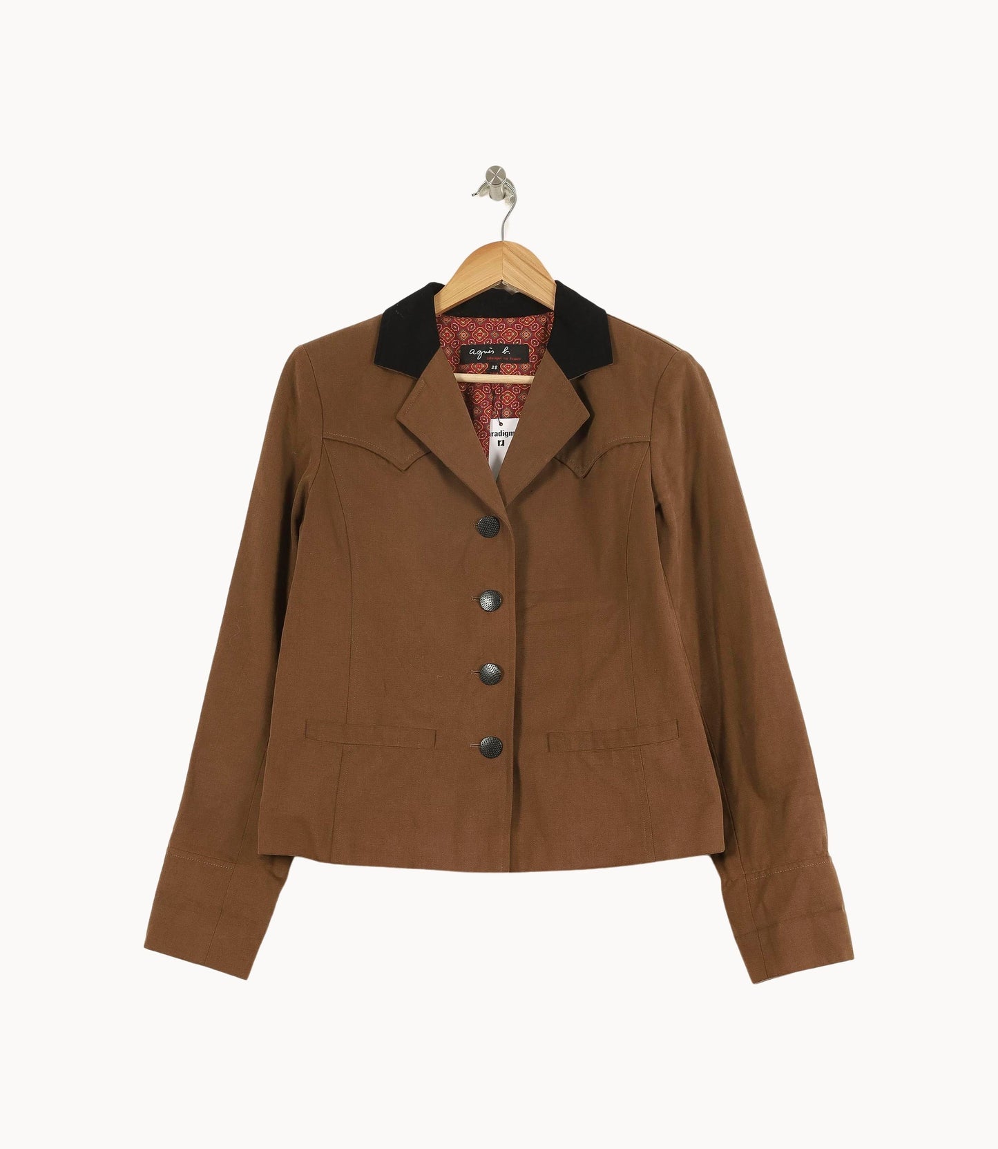 Veste Marron et Noire - Taille M/38