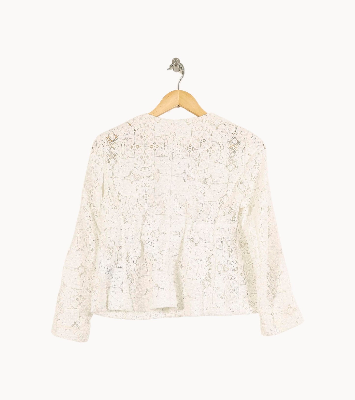 Veste Dentelle Blanche - Taille S/36
