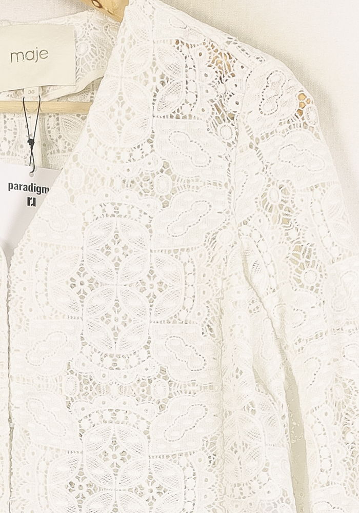 Veste Dentelle Blanche - Taille S/36
