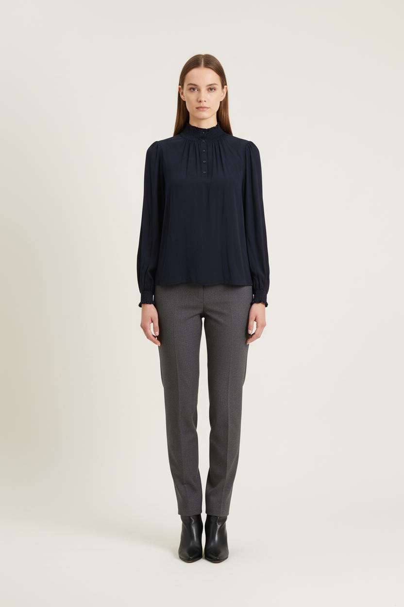 Blouse Bleue - Taille S/36