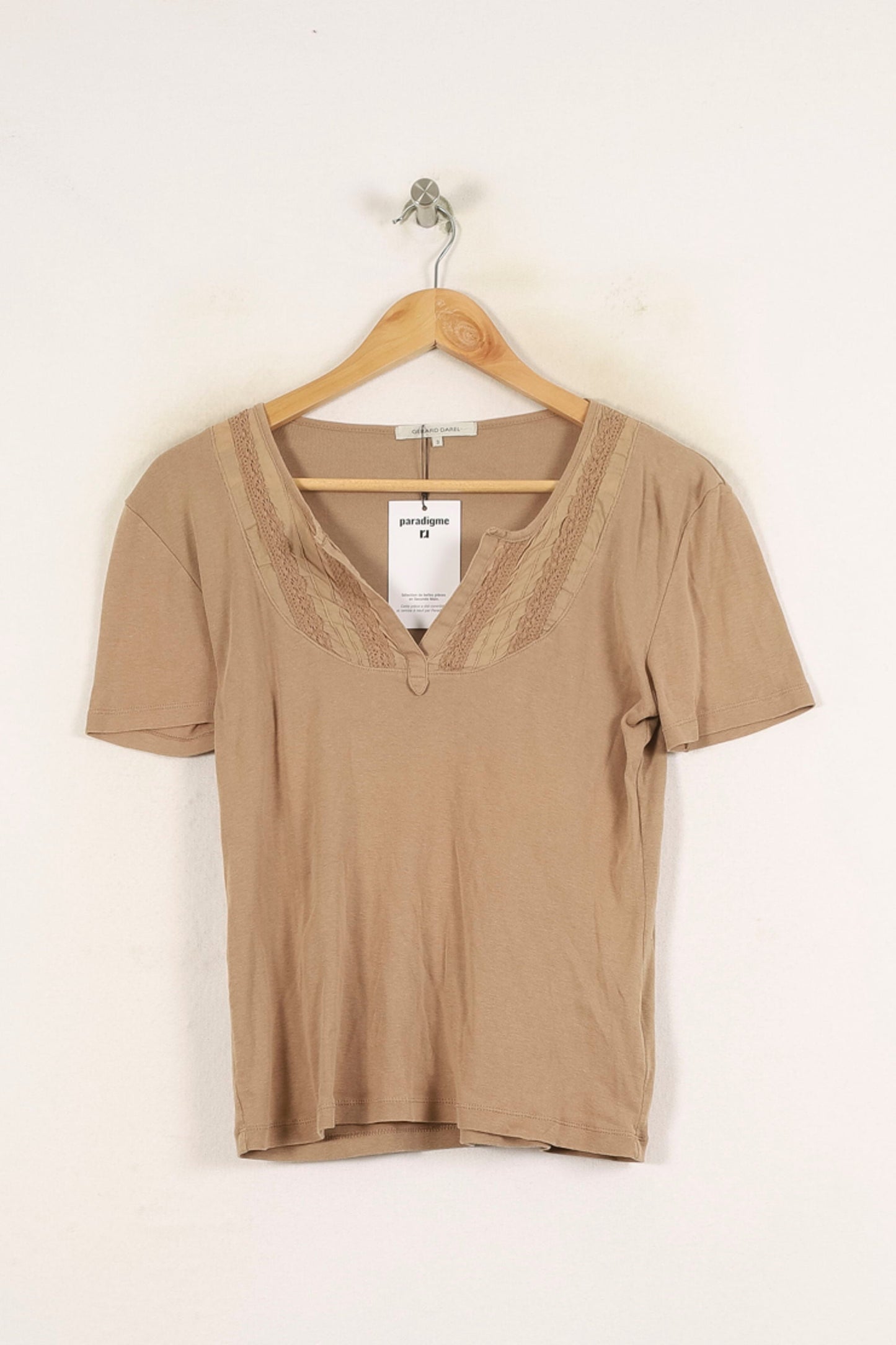 Tee-shirt Marron - Taille L/40