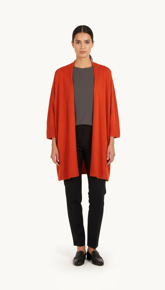 Cardigan Orange - Taille XXL/44