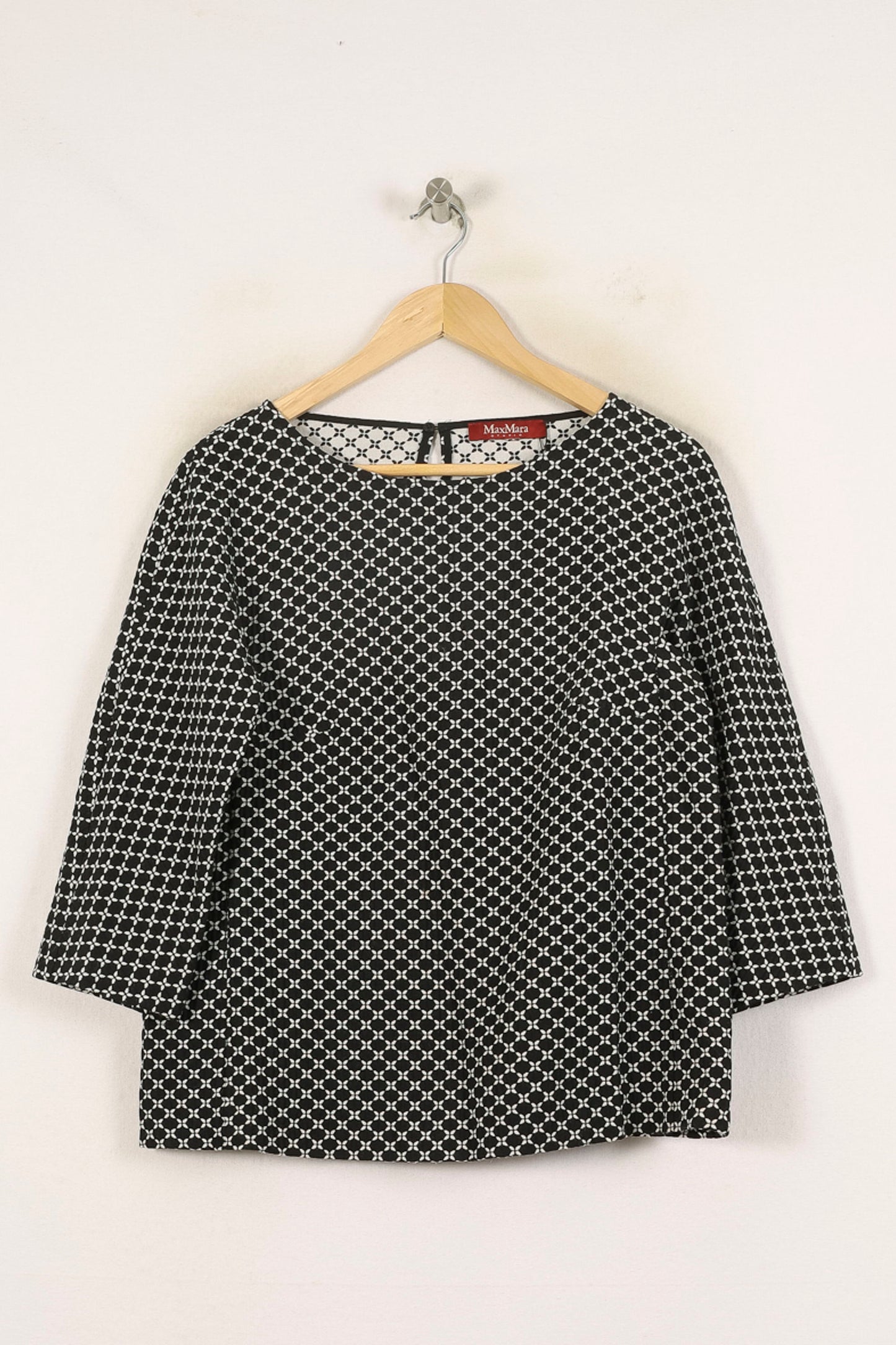 Blouse Noire et Blanche - Taille XL/42