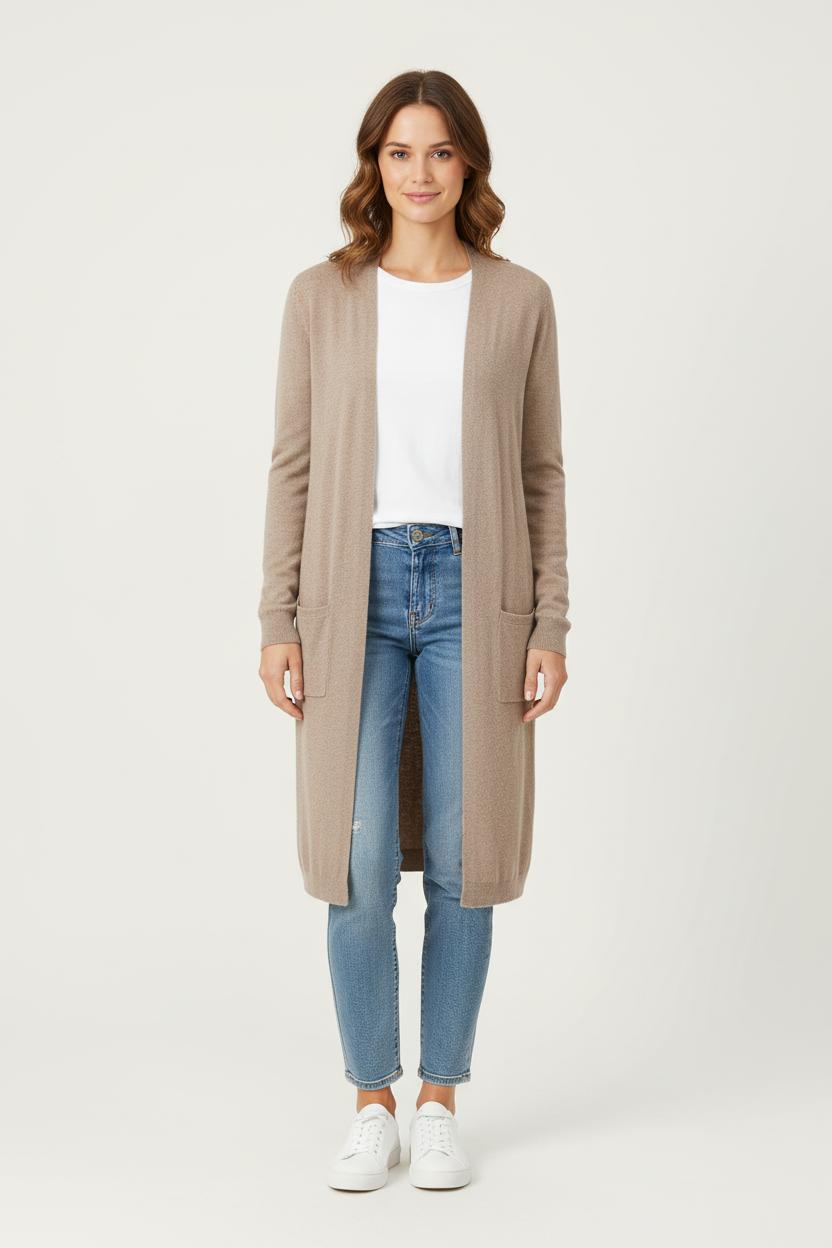 Gilet beige - Taille L/40