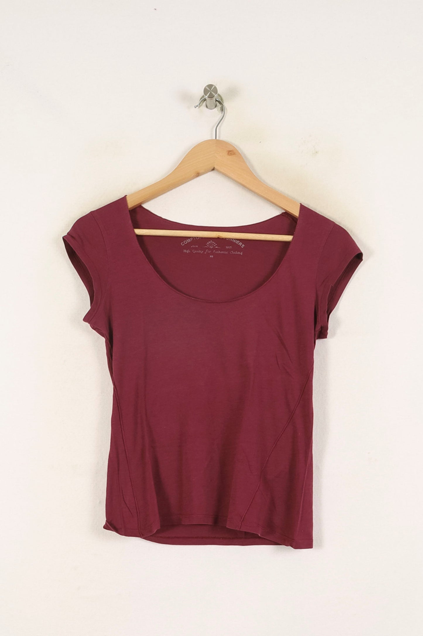 Tee-shirt Bordeaux - Taille XS/34