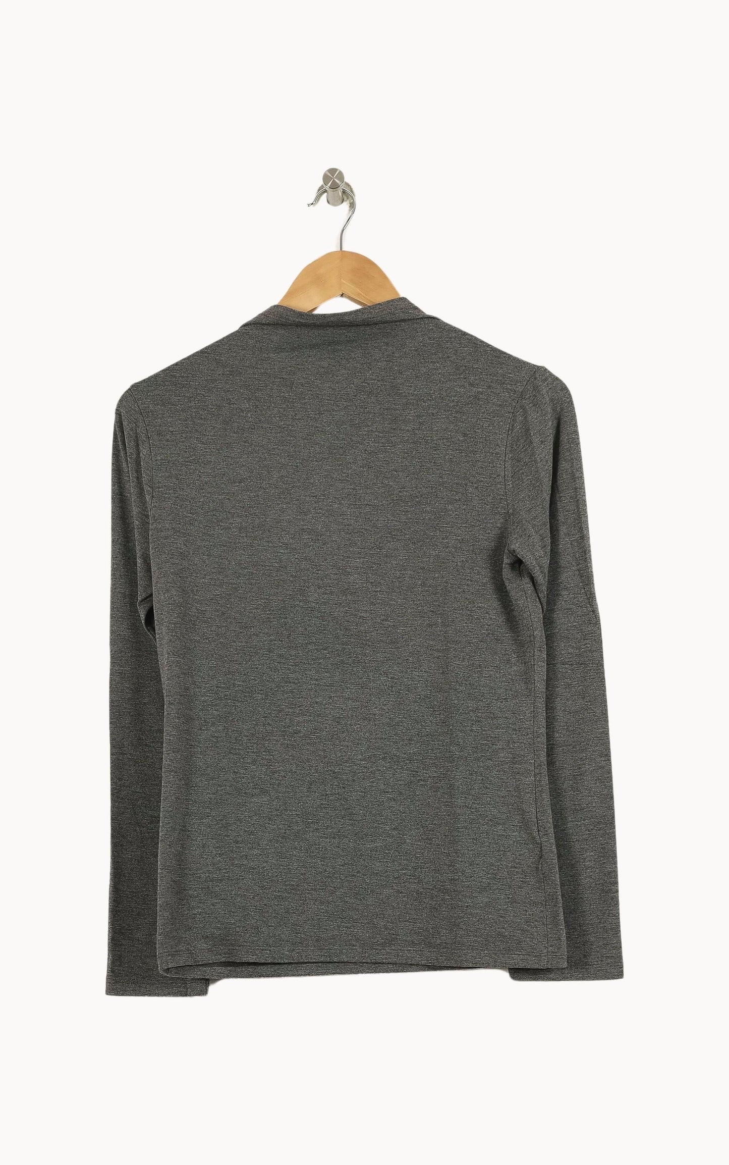 Tee-shirt Manches Longues Gris - Taille S/36