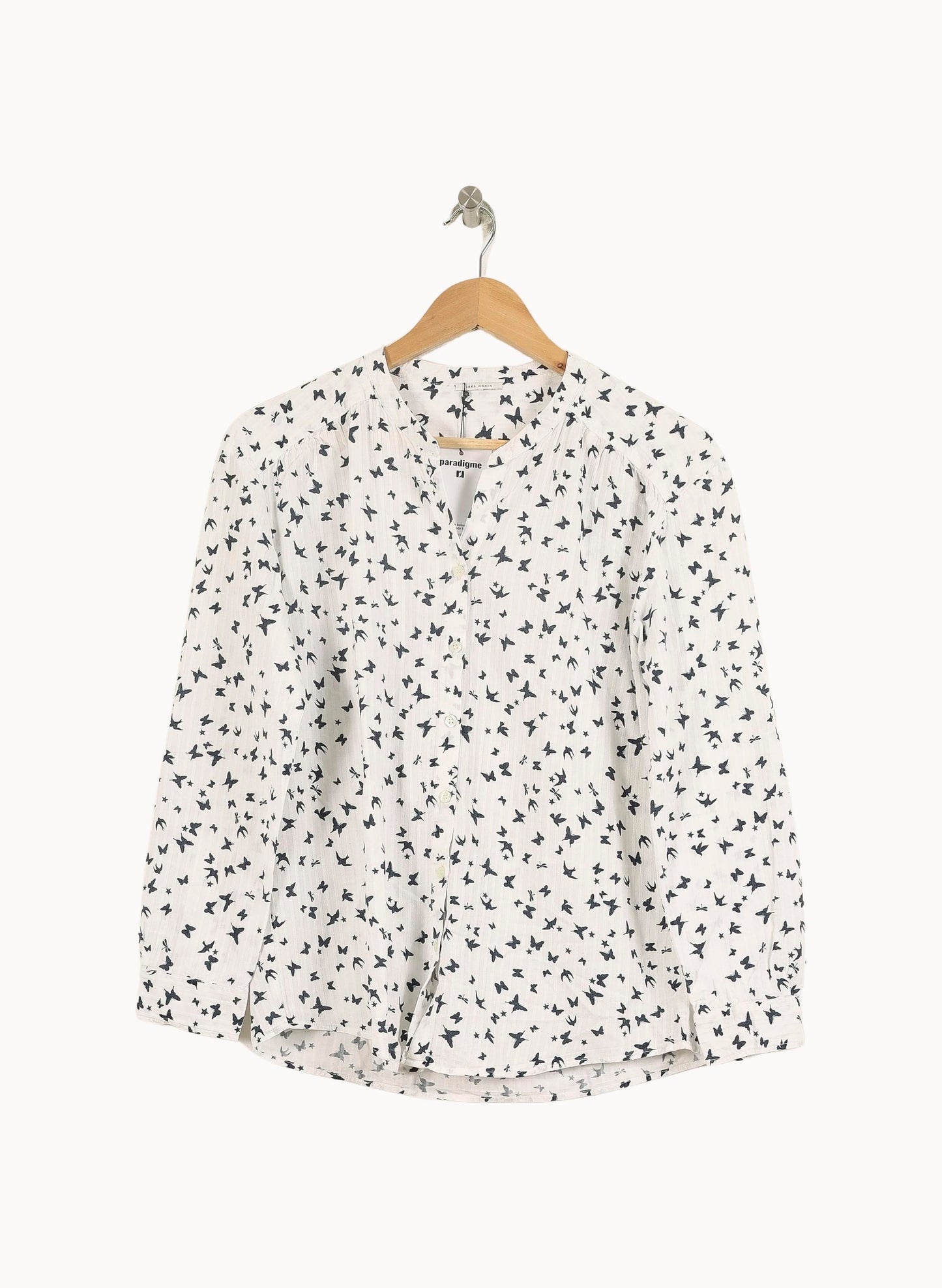 Blouse Blanche et Noire - Taille M/38