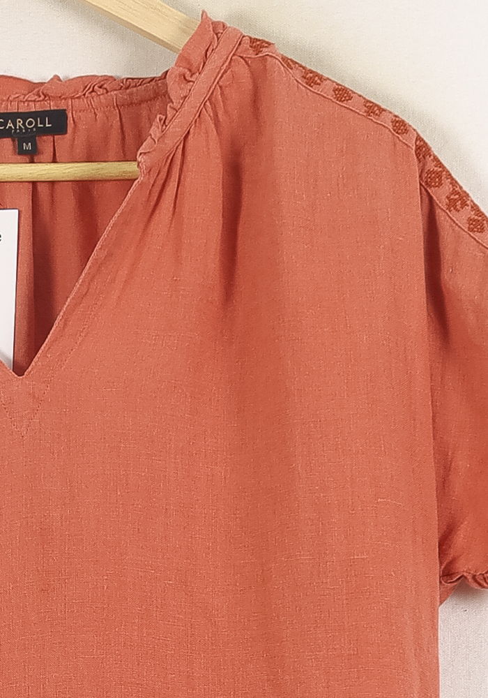 Robe Droite Orange - Taille M/38