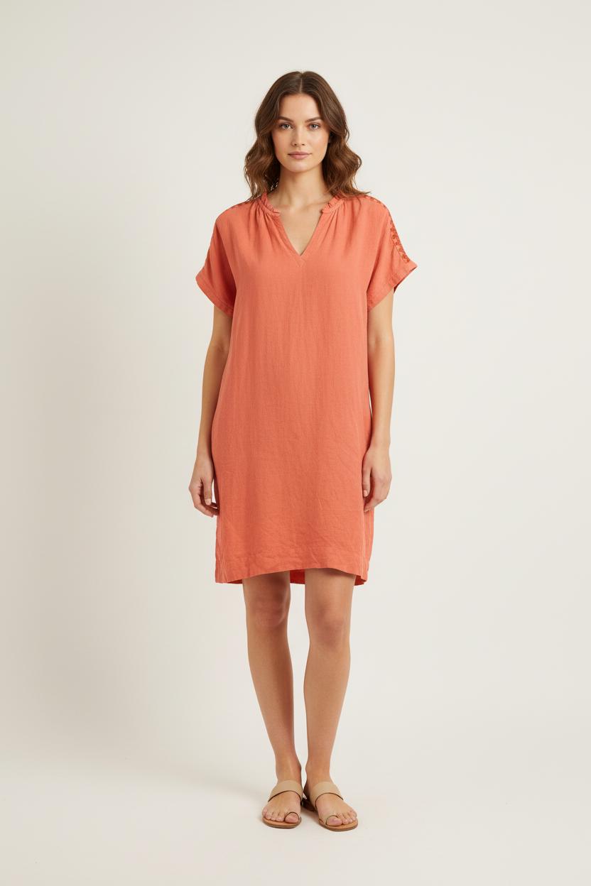 Robe Droite Orange - Taille M/38