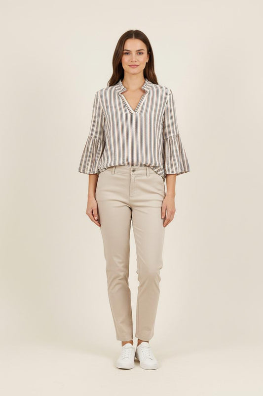 Blouse Rayée Multicolore - Taille XXL/44