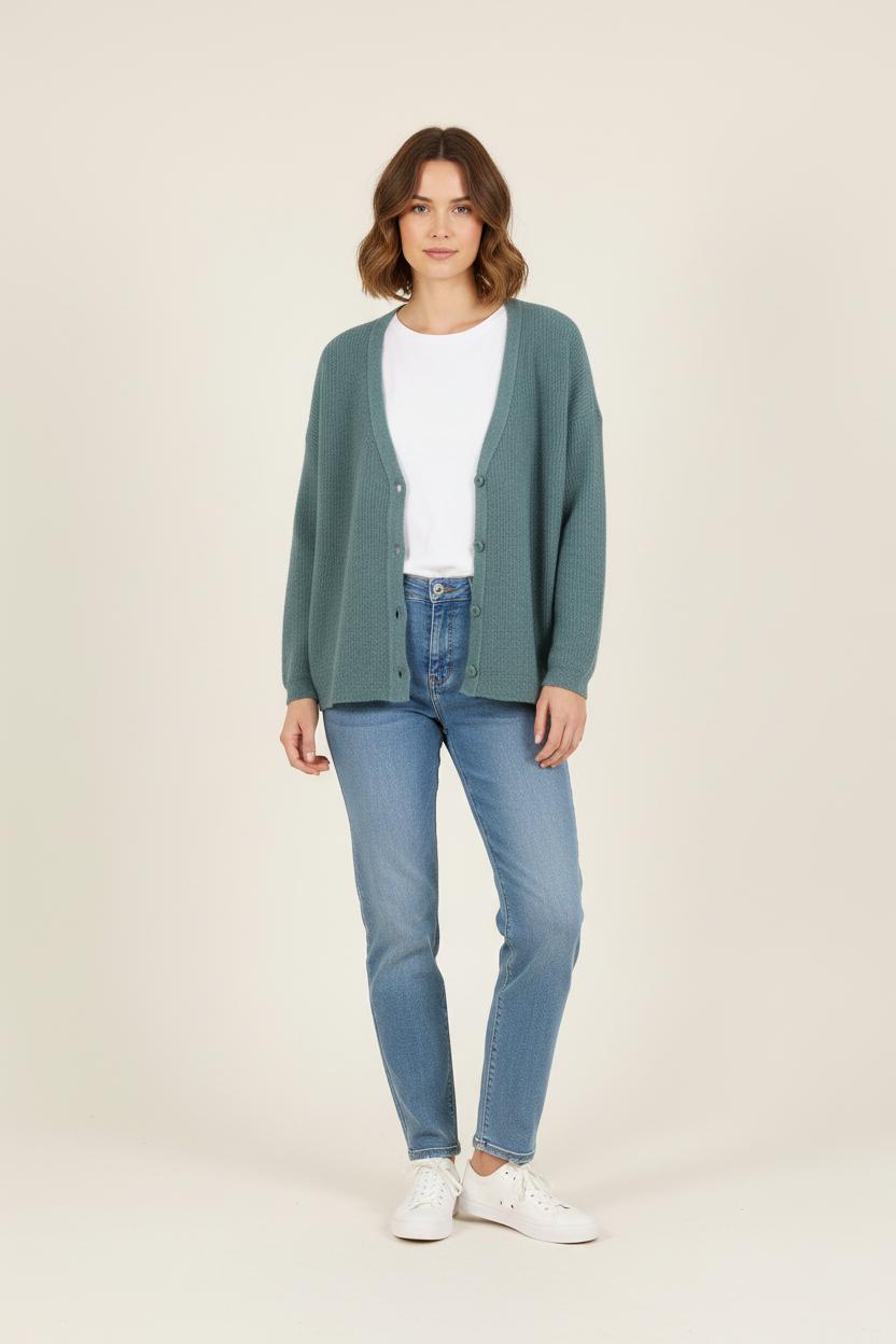 Cardigan Bleu - Taille M/38