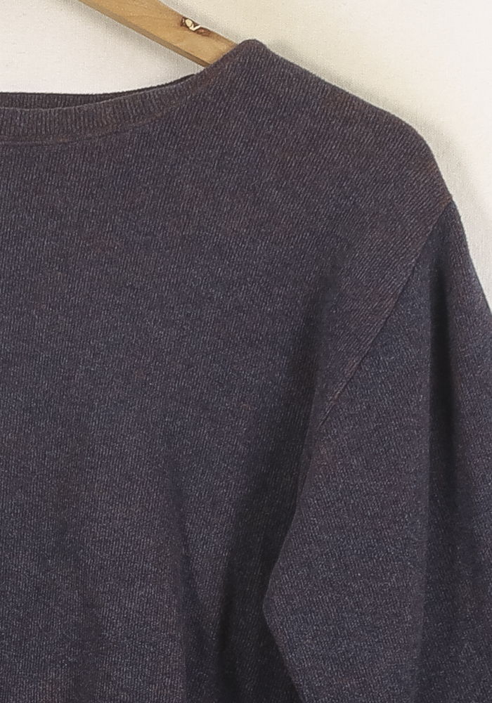 Pull Violet et Marron - Taille S/36