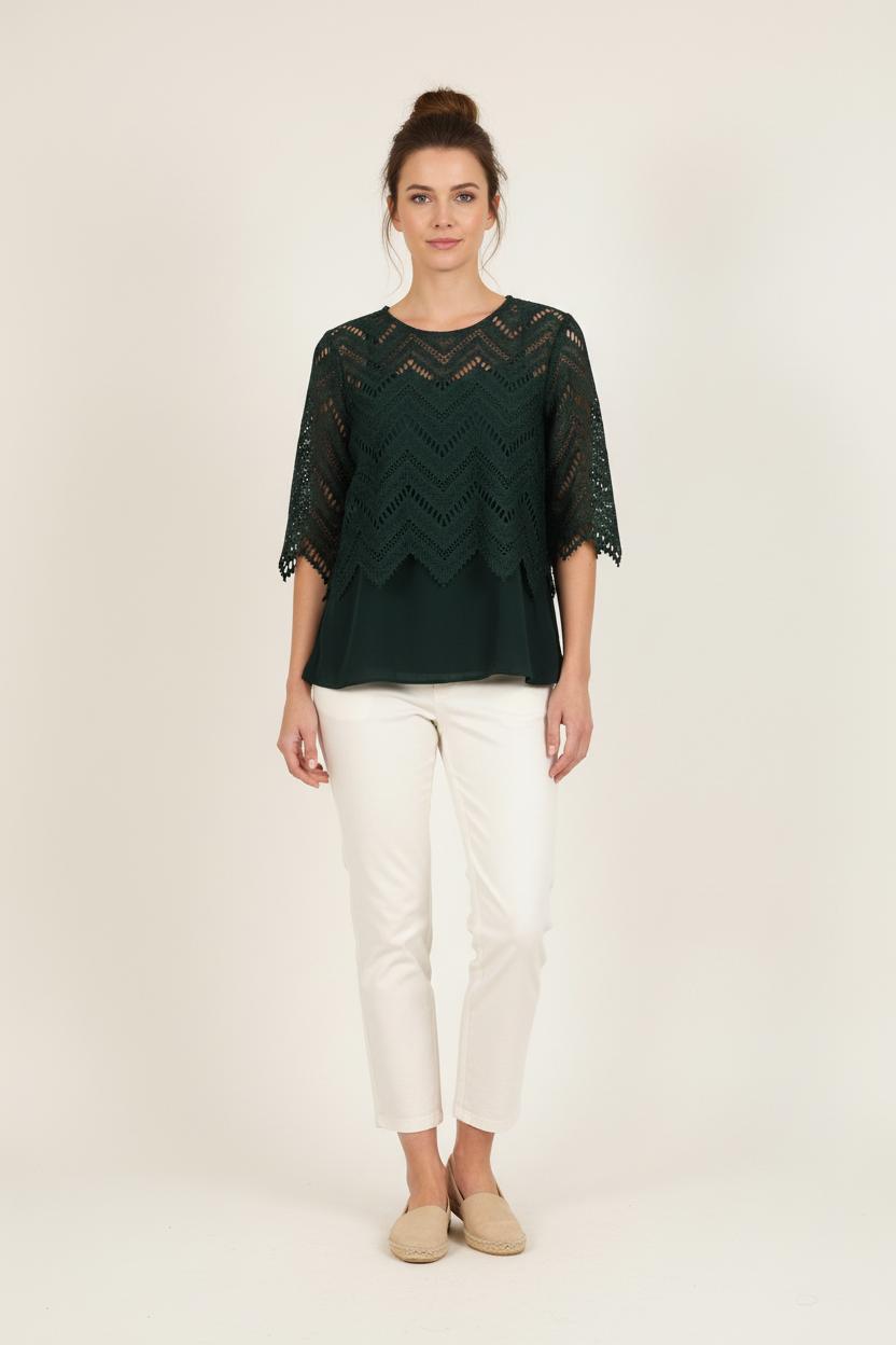 Blouse Verte - Taille M/38