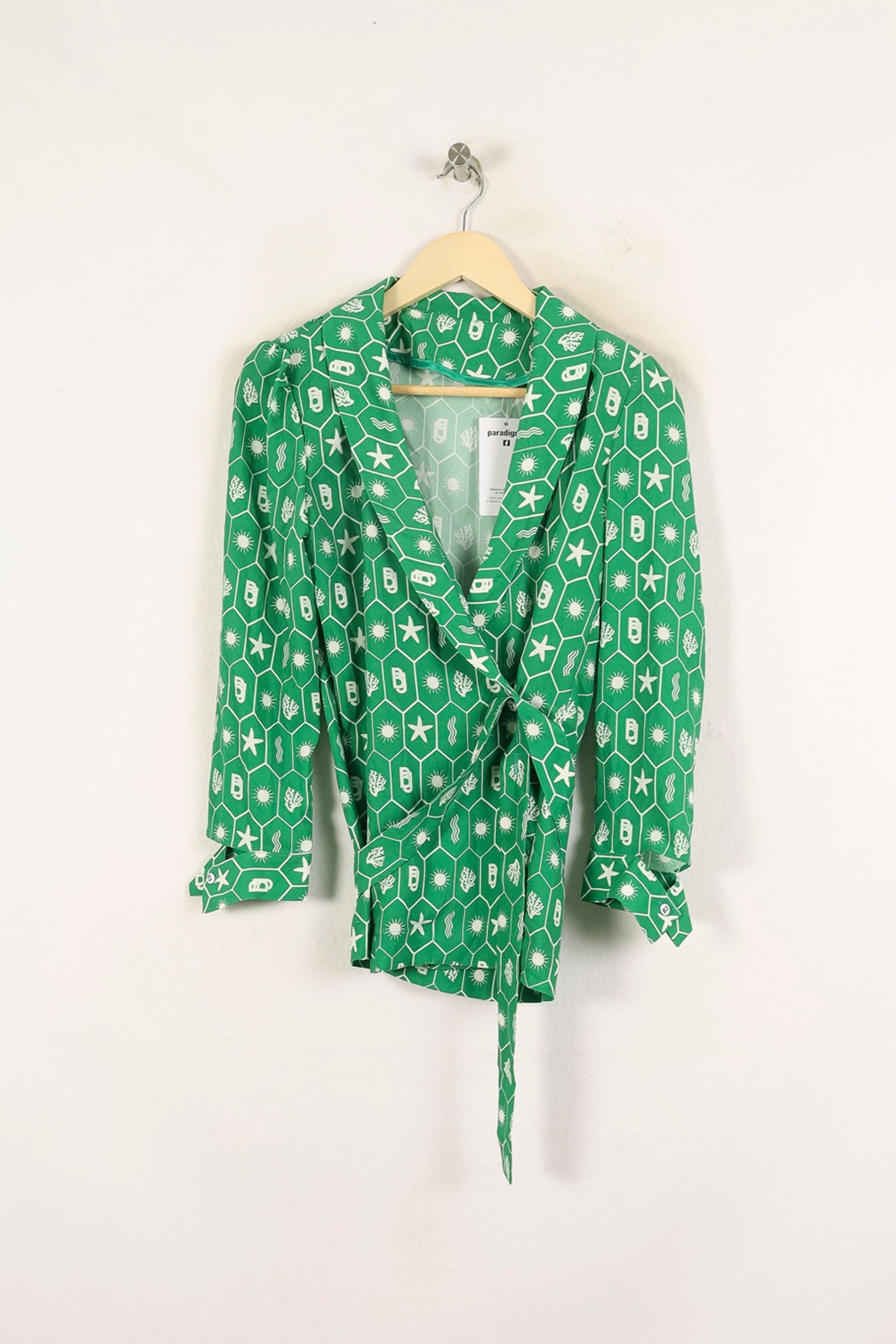 Blazer Vert et Blanc - Taille S/36