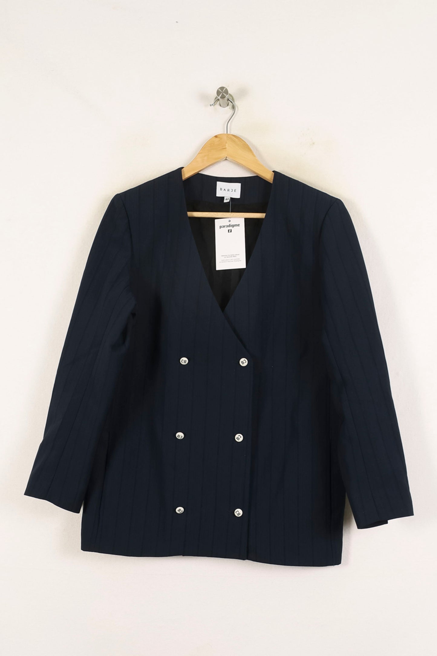 Gilet Blazer Bleue - Taille L/40