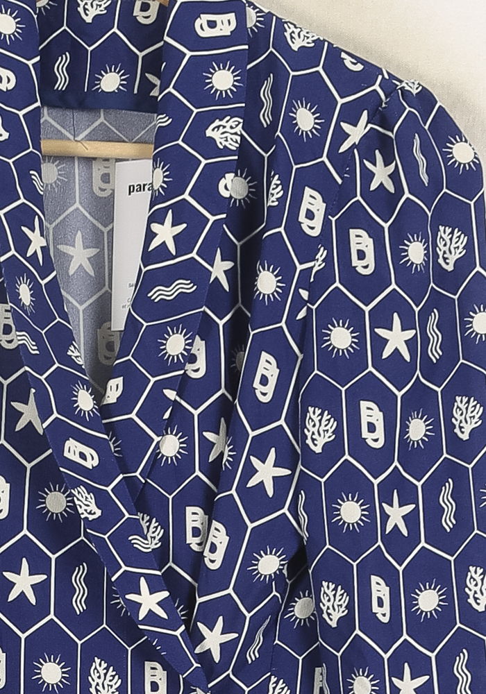 Blazer Bleu et Blanc - Taille S/36