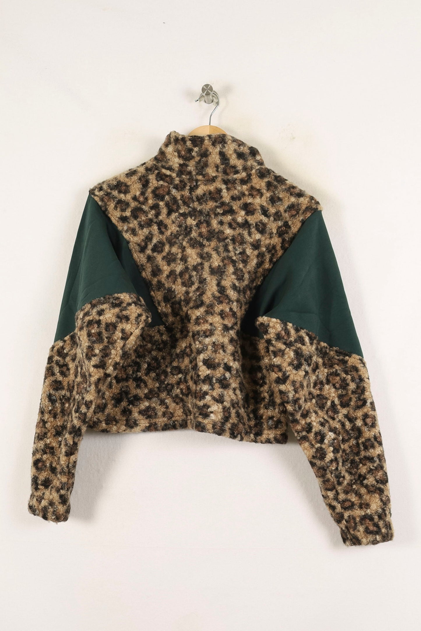 Blouson Léopard et Vert - Taille S/36