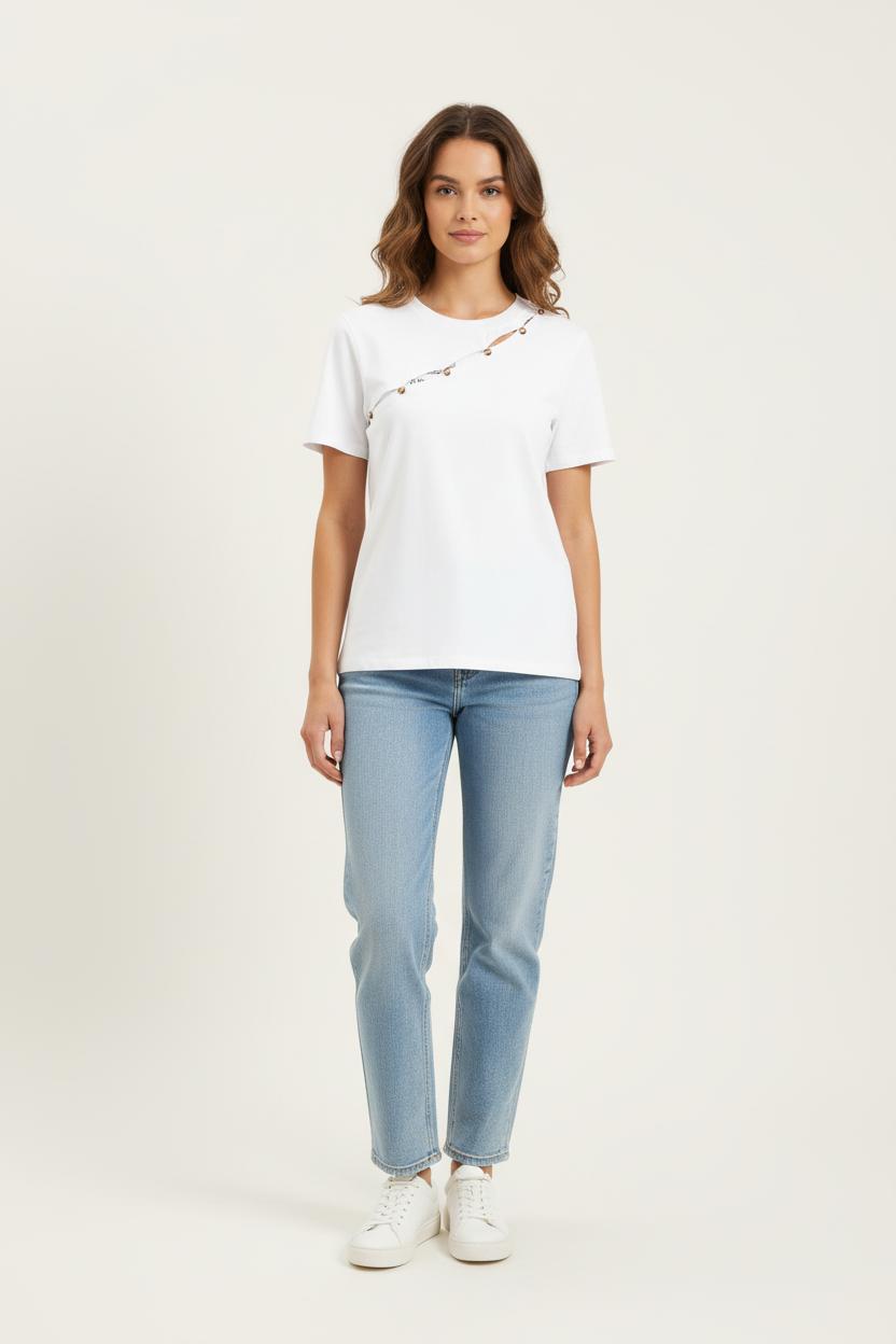 Tee-shirt Blanc - Taille S/36