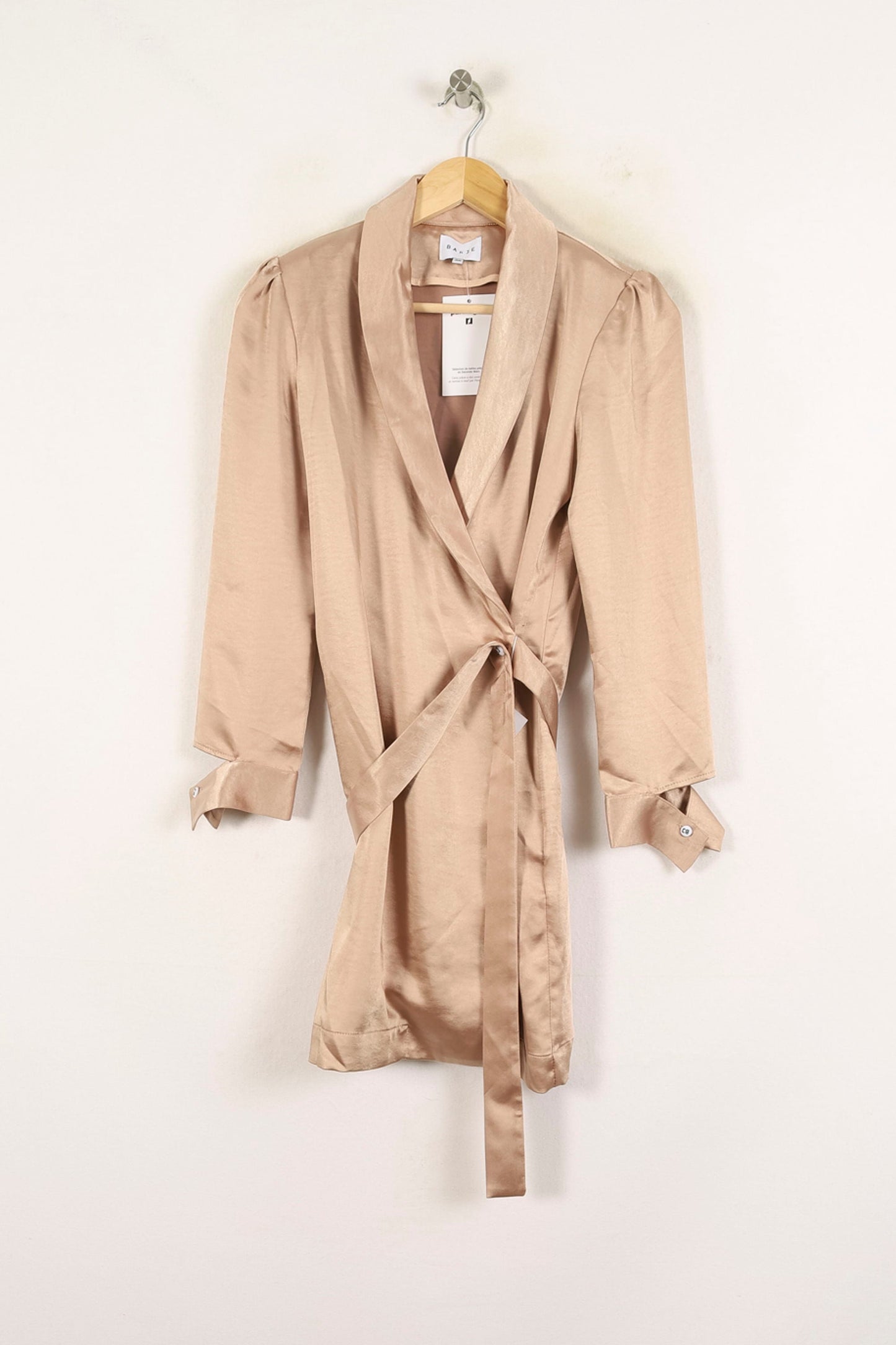 Gilet Cache-cœur Beige - Taille S/36