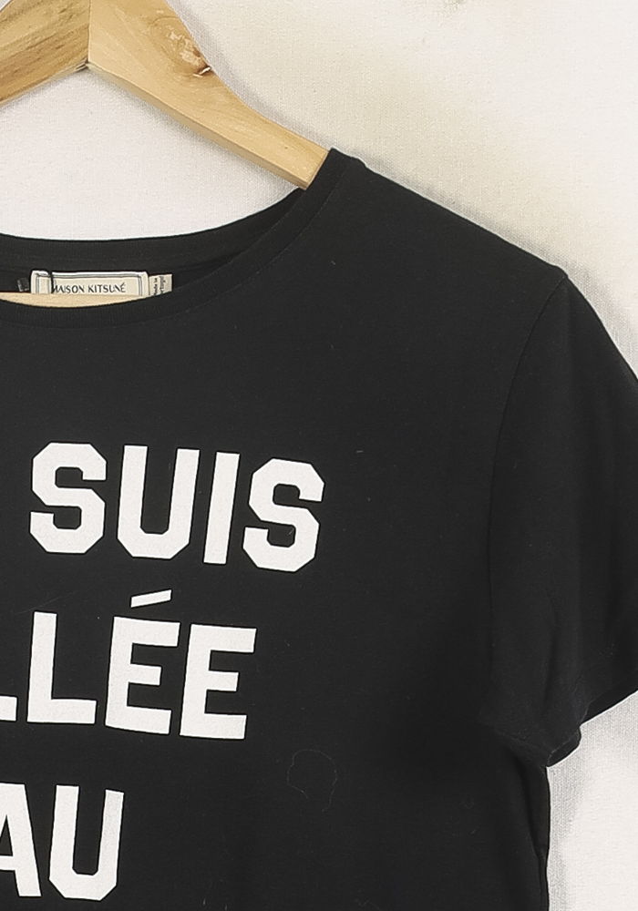 Tee-shirt Noir - Taille S/36