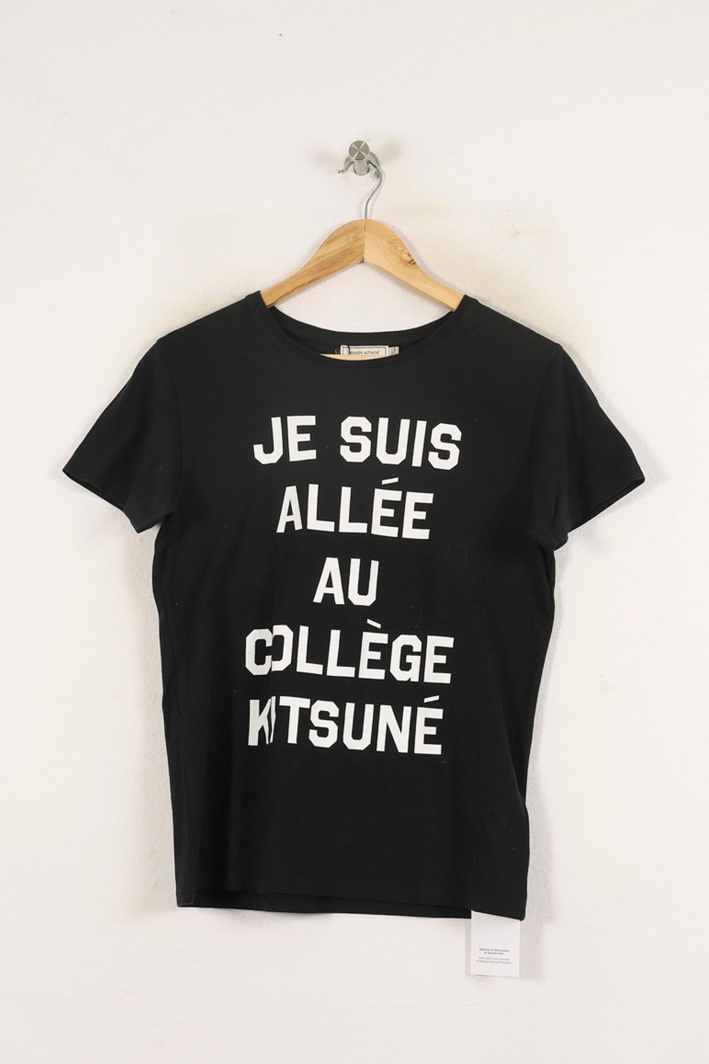 Tee-shirt Noir - Taille S/36