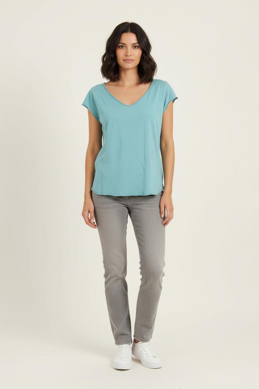 Tee-shirt Bleu - Taille S/36