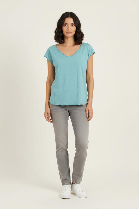 Tee-shirt Bleu - Taille S/36