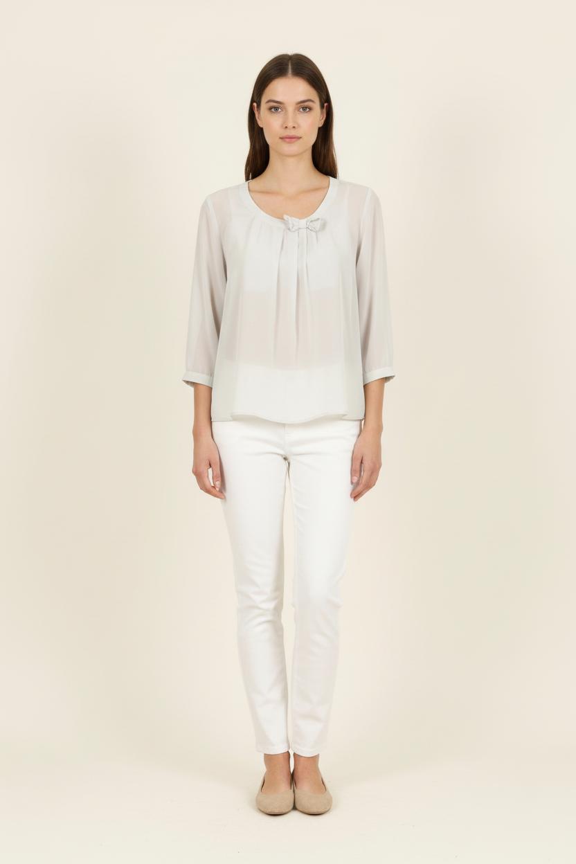 Blouse Grise - Taille S/36